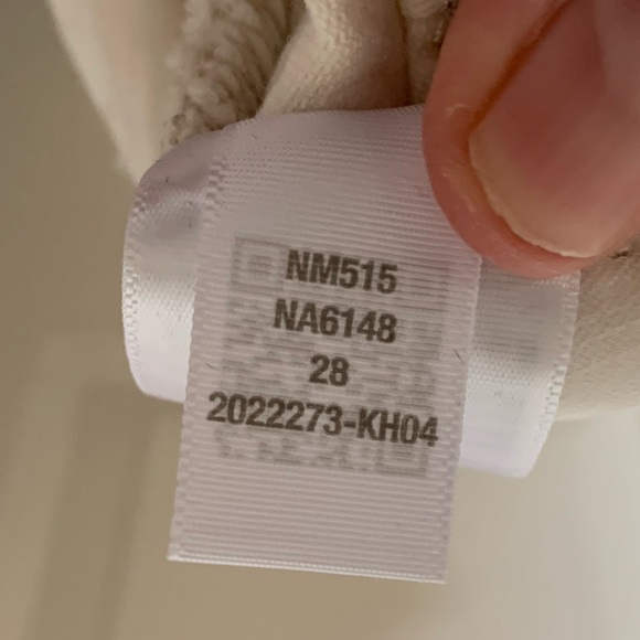 Madewell The 90s Straight High Rise Jeans Vintage Canvas Cream 🌴 - Picture 15 of 15